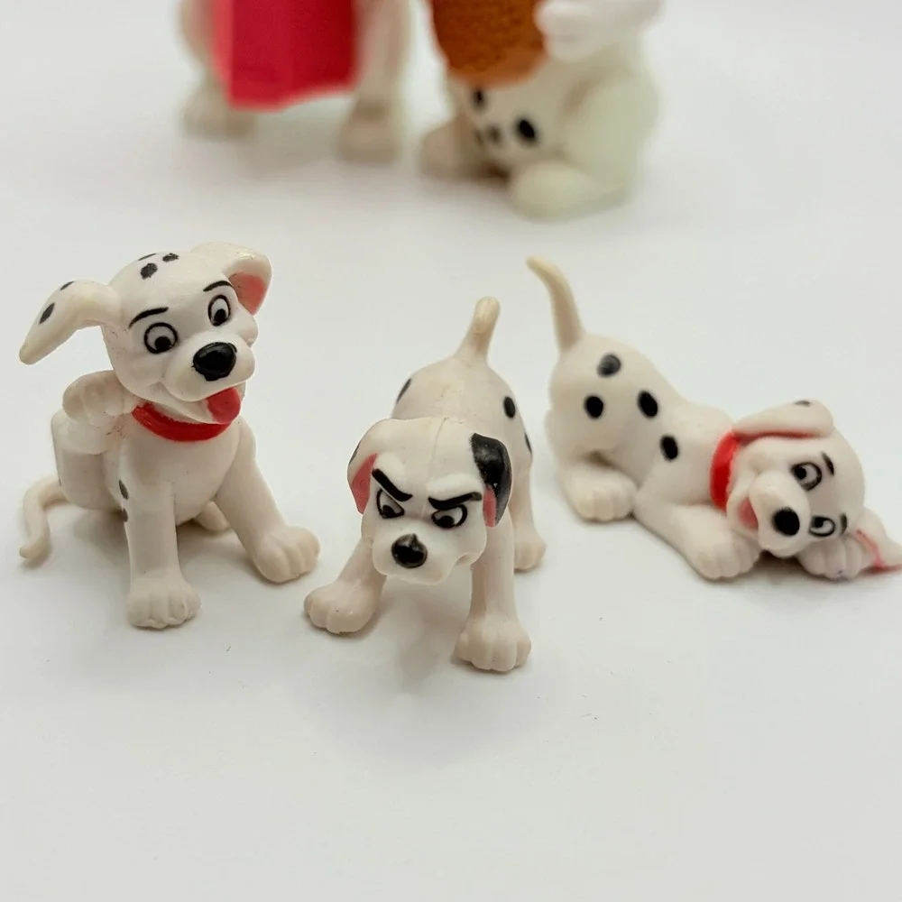 Disney 101 Dalmatians Roger‎ Radcliffe Vintage Figure Lot PVC Kids Toy Cake Top
